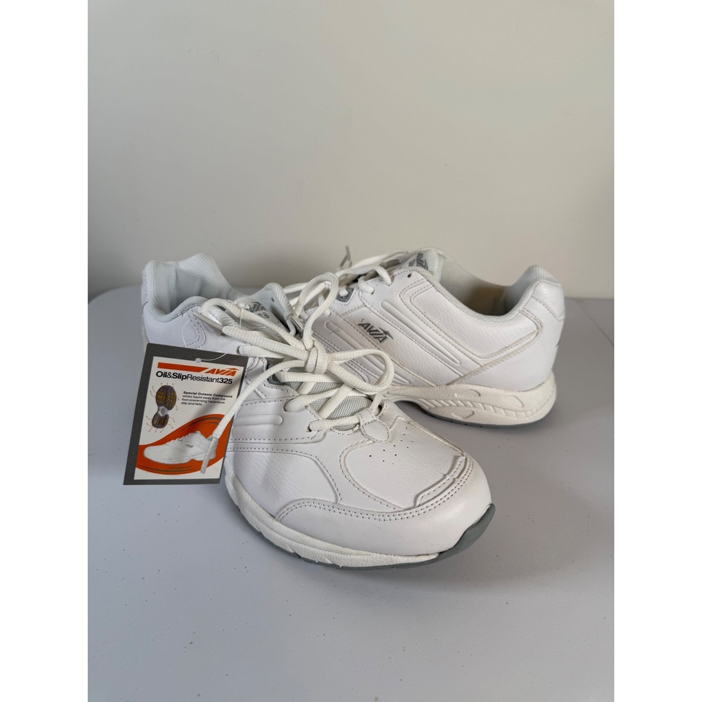 NEW Avia 325 Walking Shoes Size 11 White Slip Resistant Cantilever Sneakers NWT